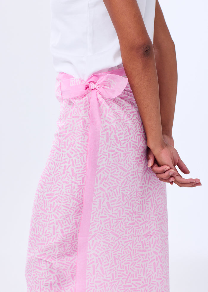 The Cotton Wrap / Pareo - Brush Strokes