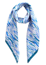 Watercolor Waves Scarf - Discontinued Style