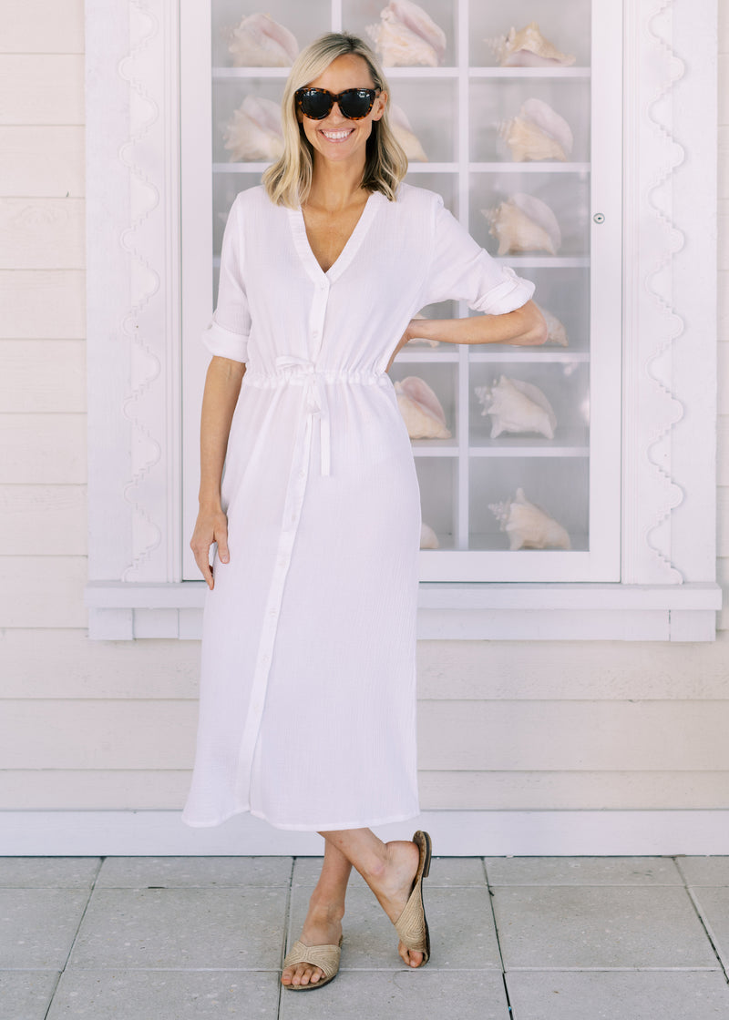 The Cotton Gauze Maxi Dress - Discontinued Style