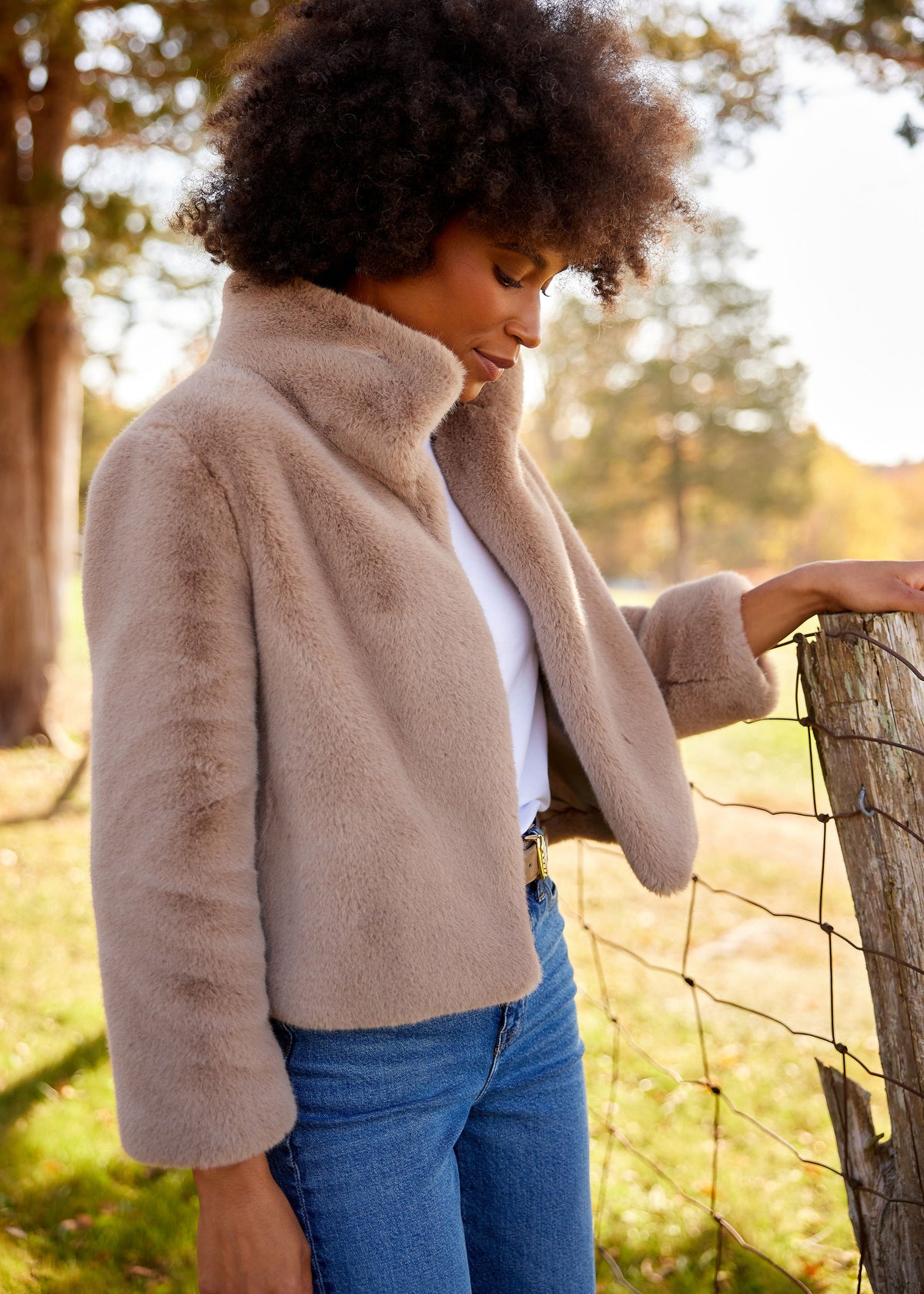 The Faux Fur Jacket