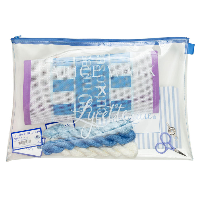 Lycette x AW Needlepoint Kit - “30 Miles Out to Sea” Nantucket Canvas