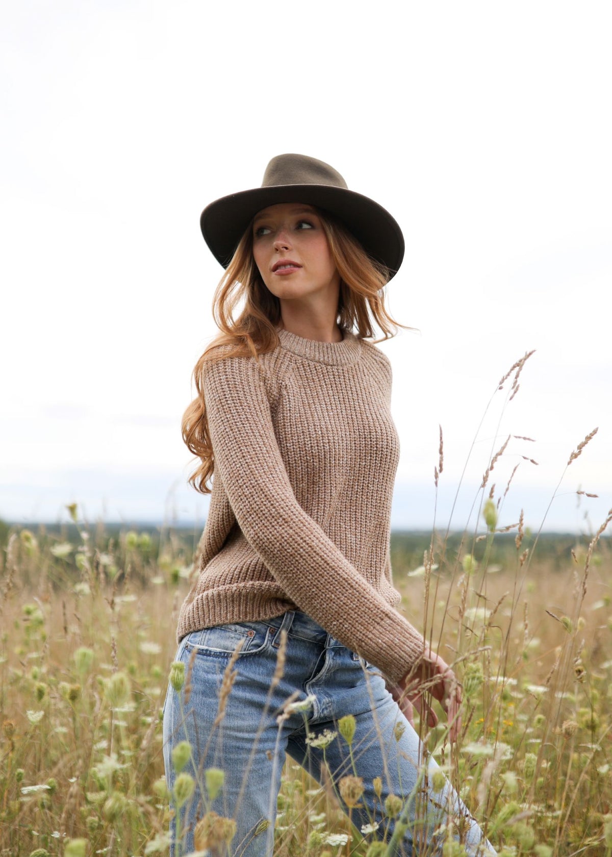 The Alpaca-Cotton Crewneck Sweater