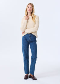 The Alpaca-Cotton Crewneck Sweater