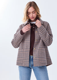 The Plaid Car Coat