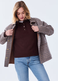 The Plaid Car Coat