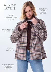 The Plaid Car Coat