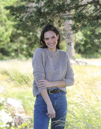 The Cashmere Silk Crewneck