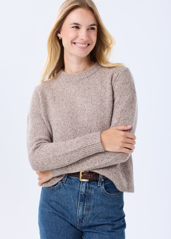 The Cashmere Silk Crewneck