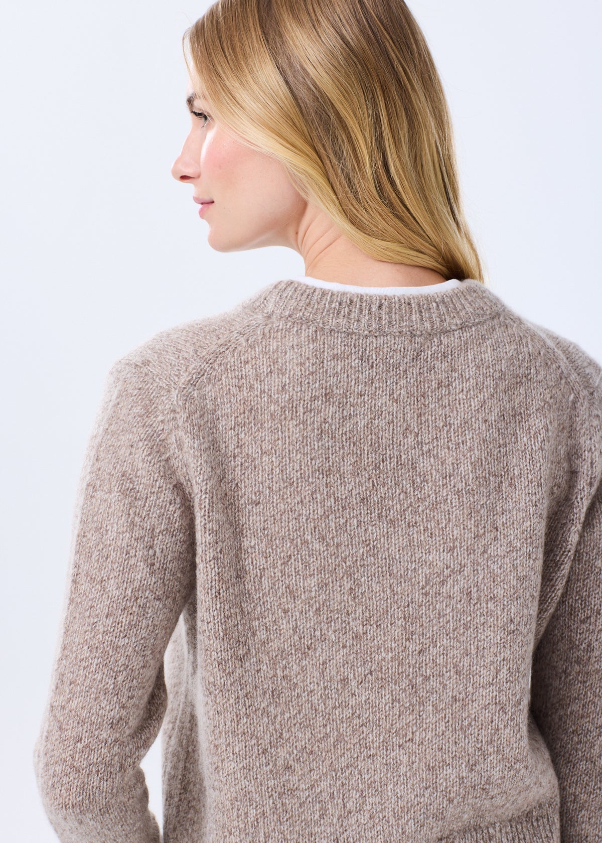 The Cashmere Silk Crewneck