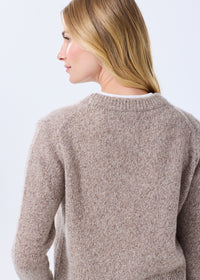 The Cashmere Silk Crewneck