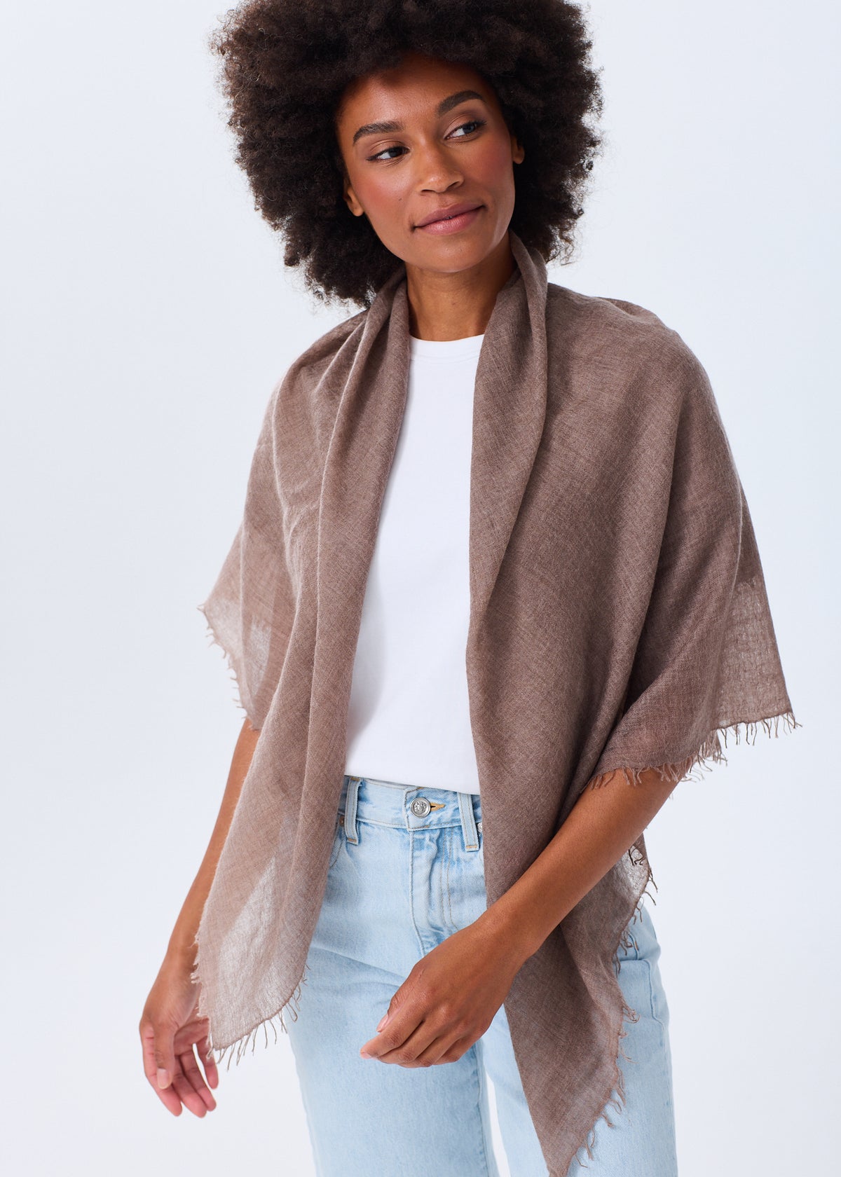 The Lightweight Cashmere Scarf