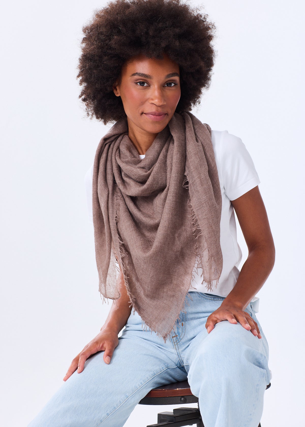 The Lightweight Cashmere Scarf