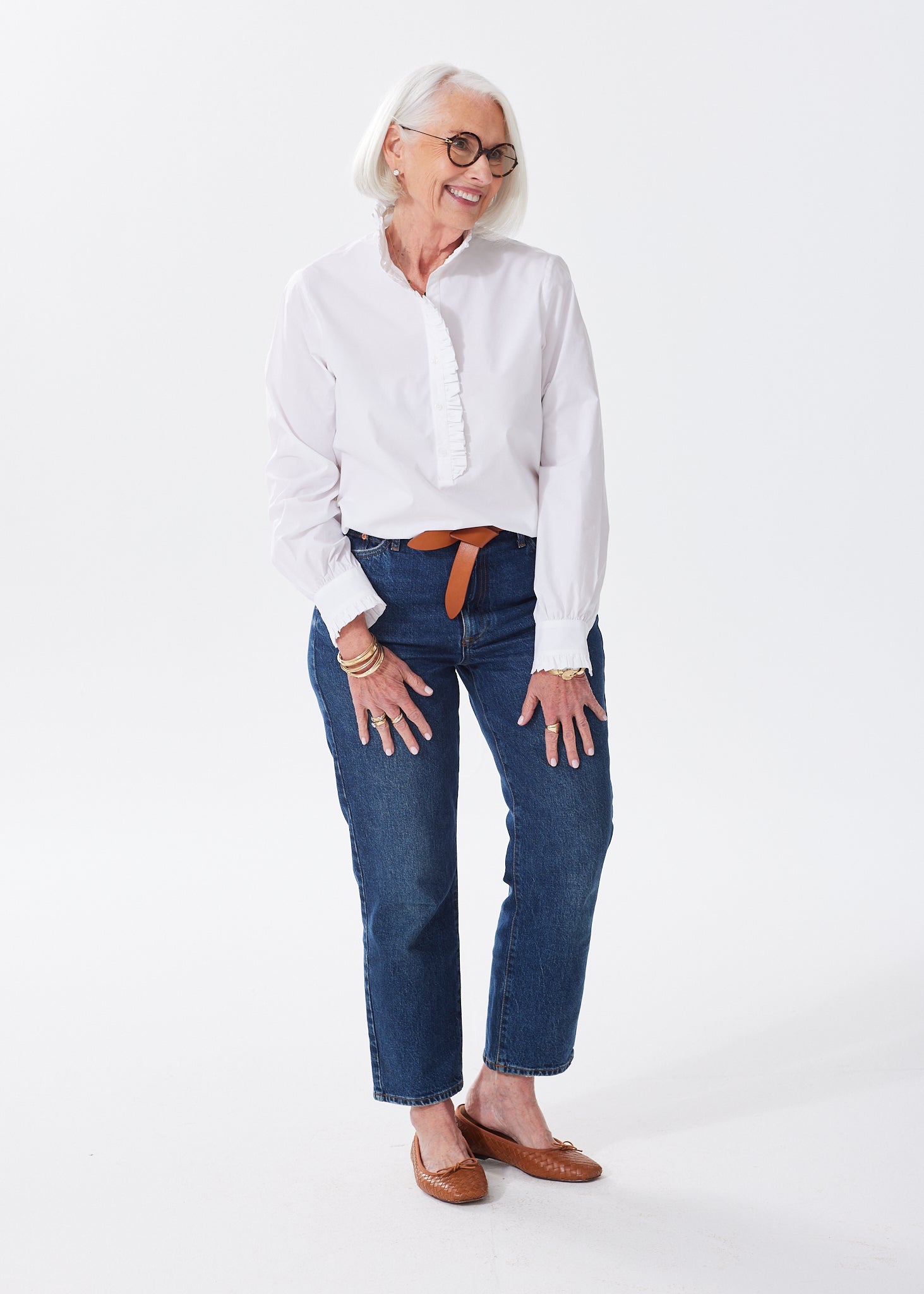The Long Sleeve Ruffle Blouse – Alice Walk