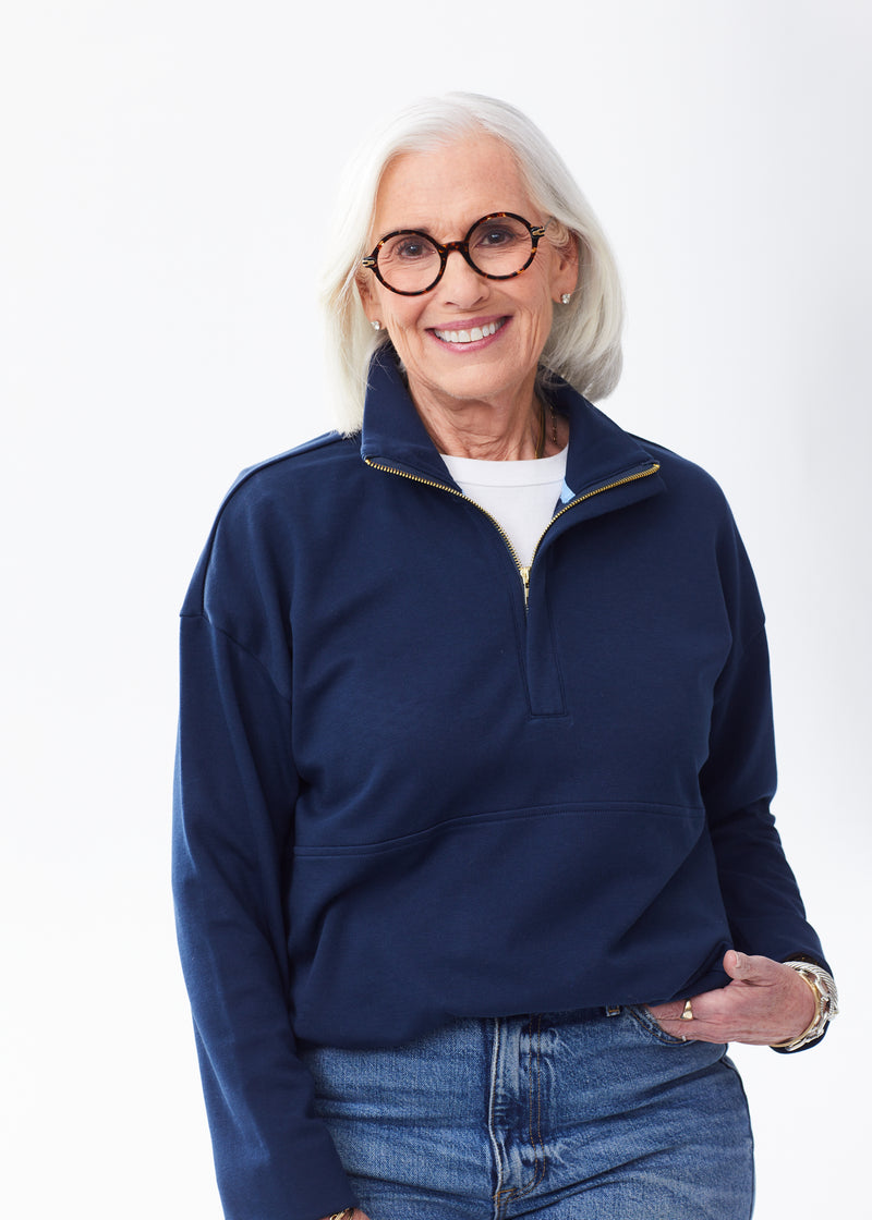 The Zip-Up Sweatshirt - Discontinued Colors