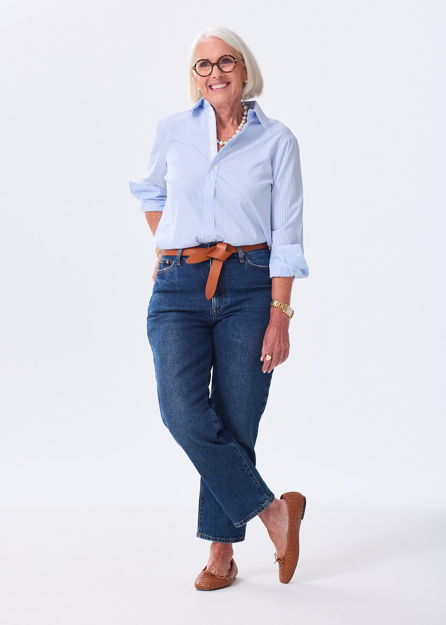 The Classic Button Down - Striped – Alice Walk
