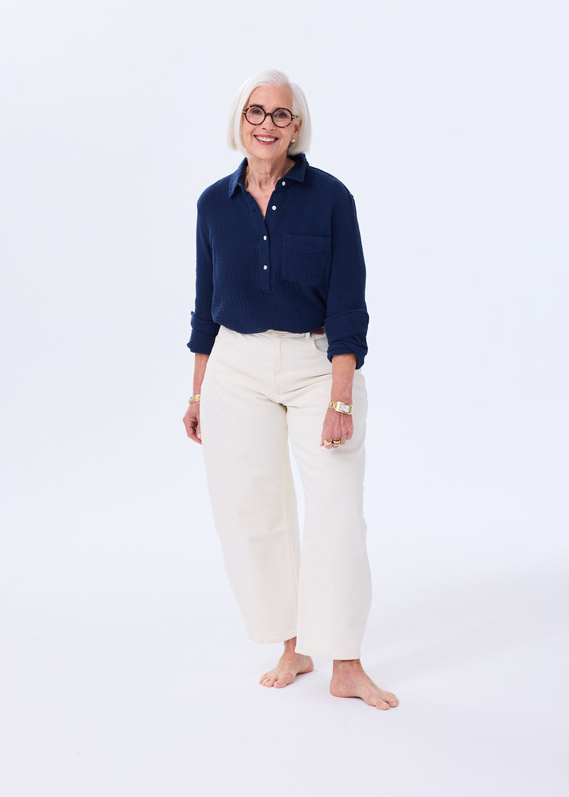 The Organic Cotton Cloud Top - Triple Gauze