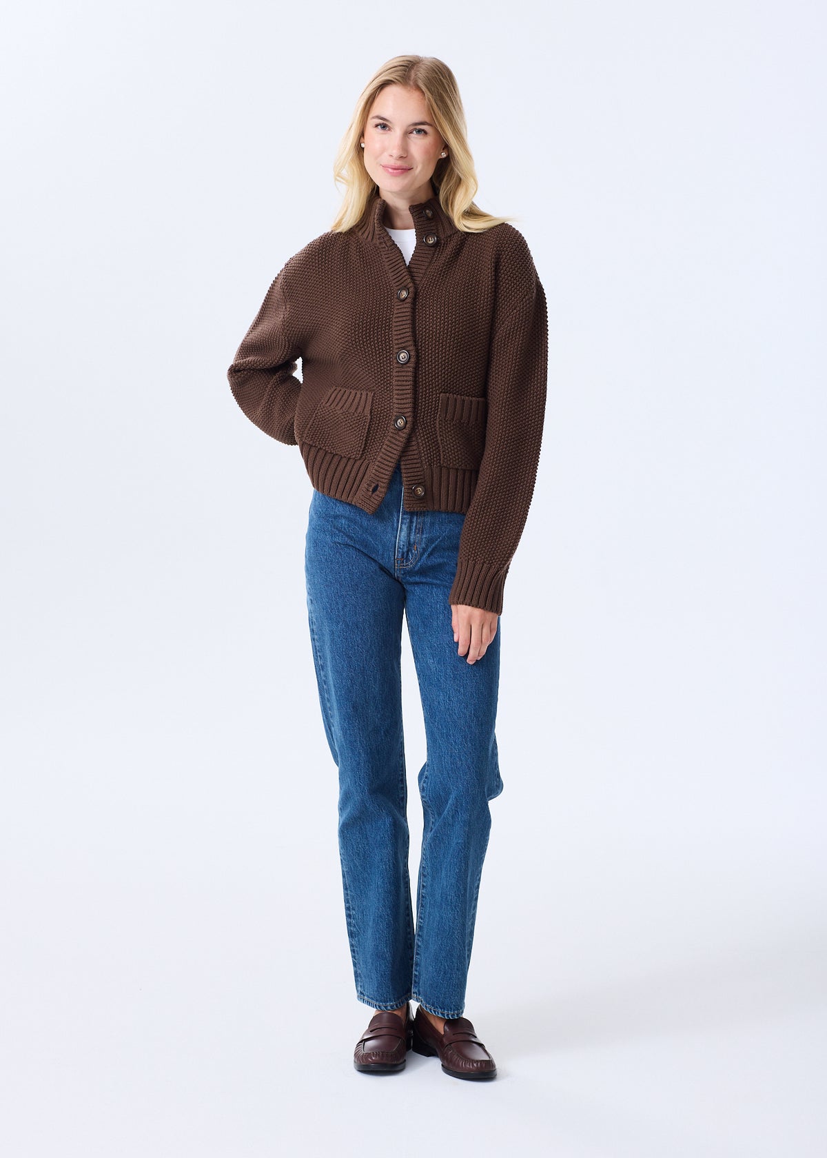 The Cotton Sweater Jacket