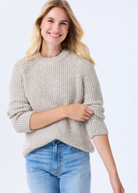 The Alpaca-Cotton Crewneck Sweater