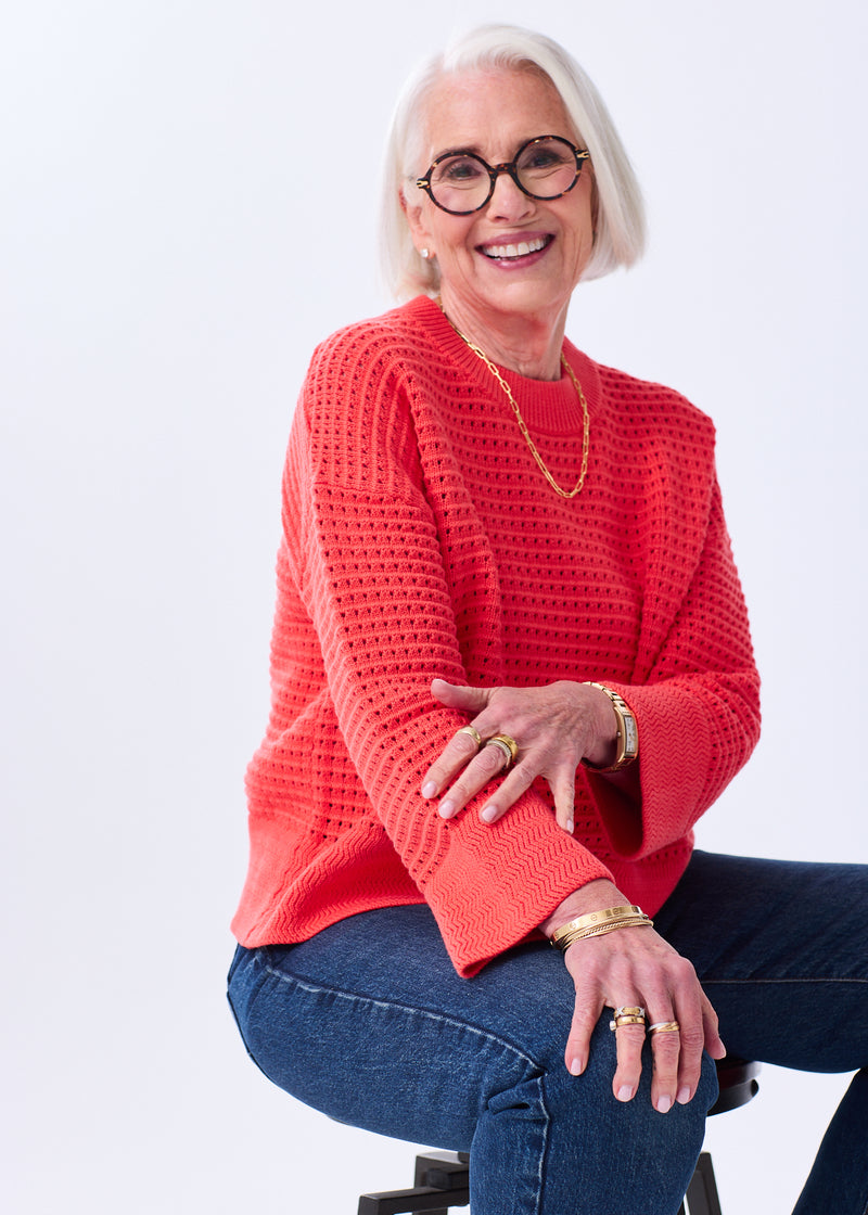 The Cotton Crochet Pullover