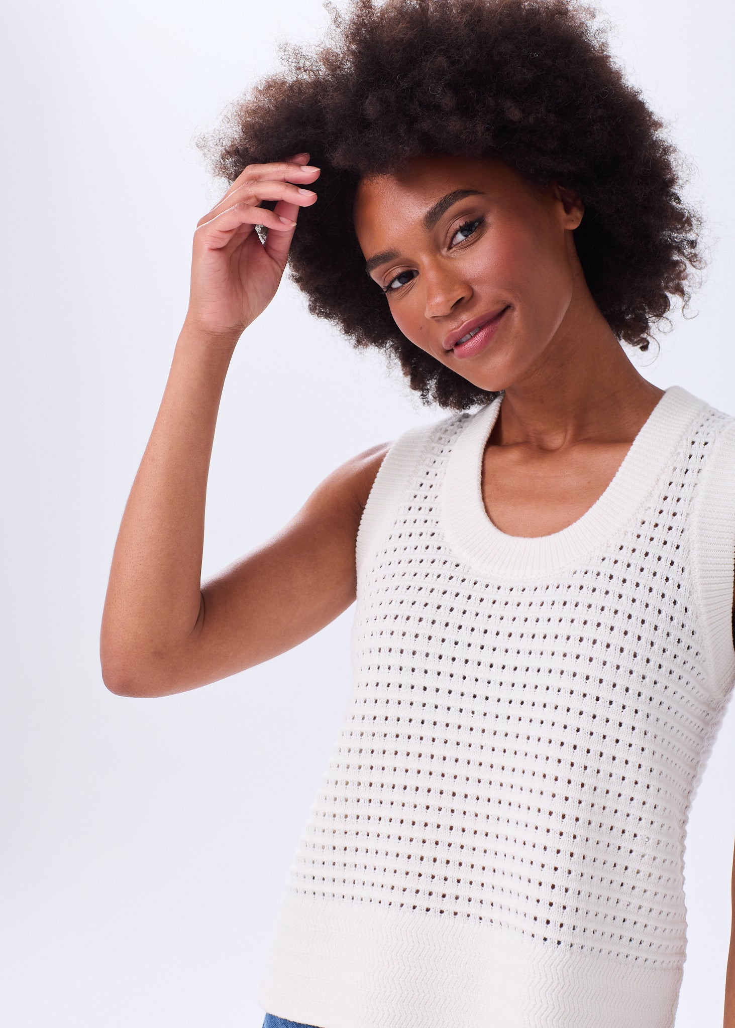 The Cotton Crochet Scoopneck Tank – Alice Walk