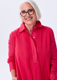 The Pintuck Shirt Dress