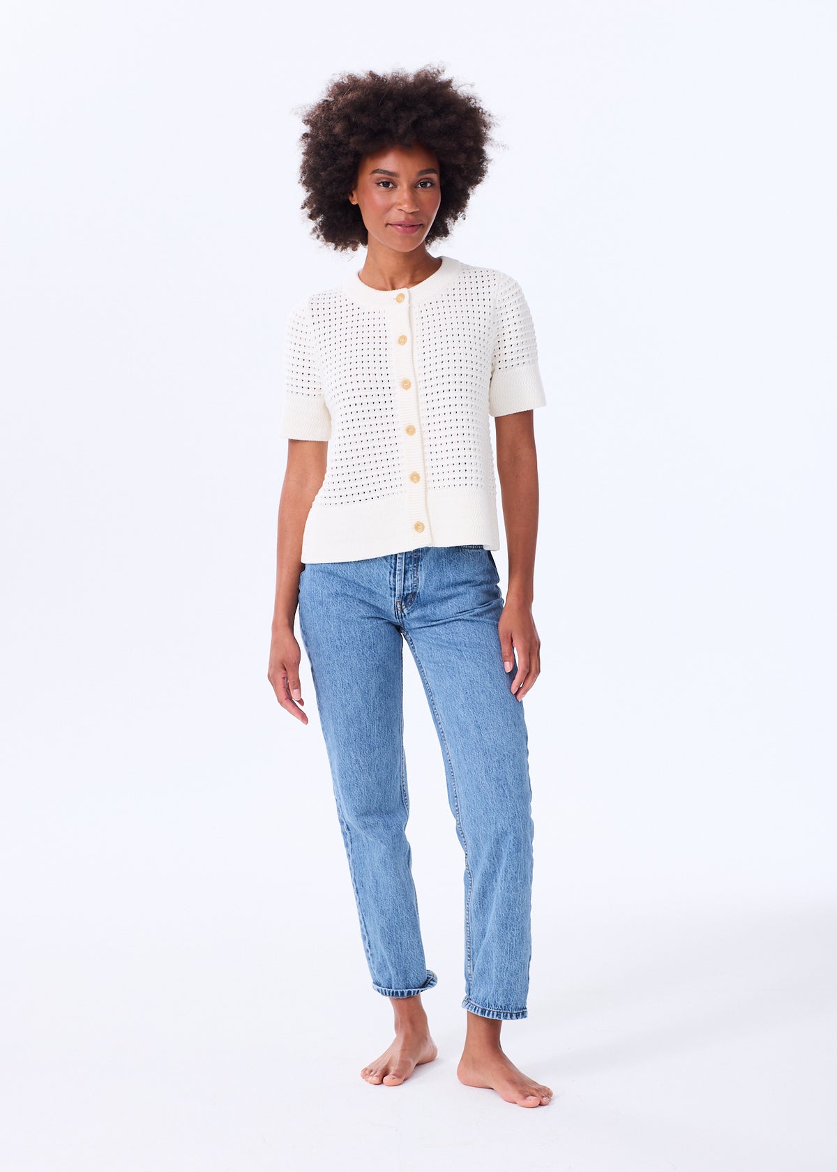 The Cotton Crochet Cardigan