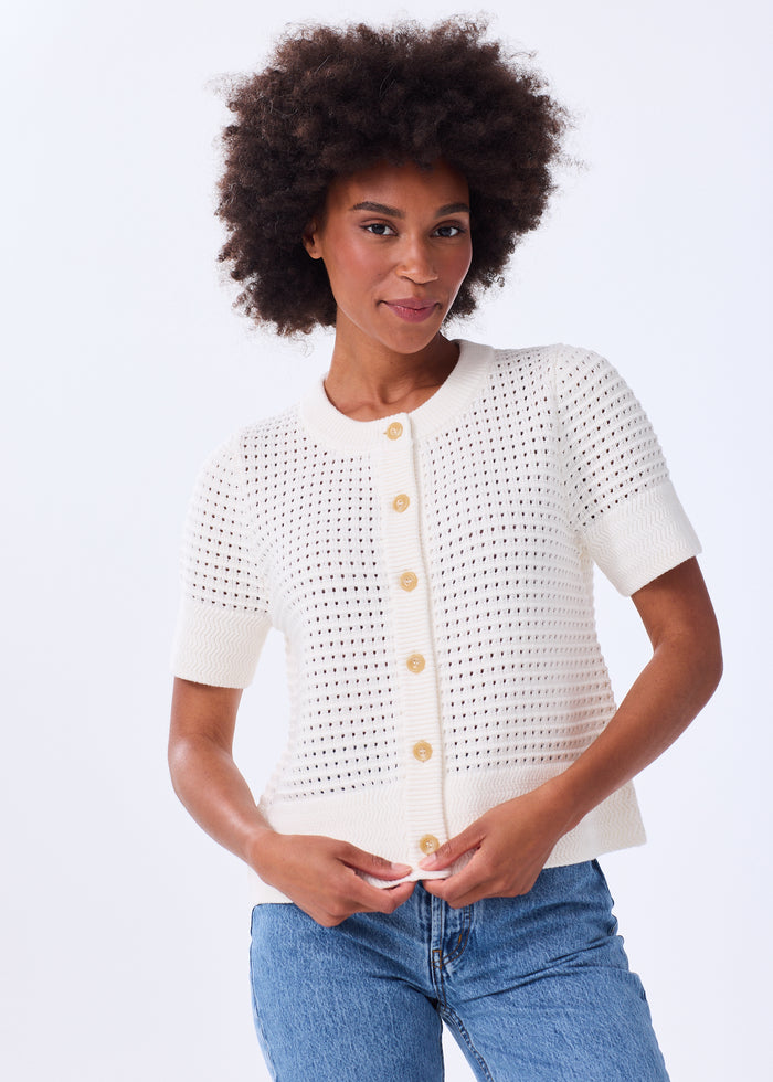 The Cotton Crochet Cardigan