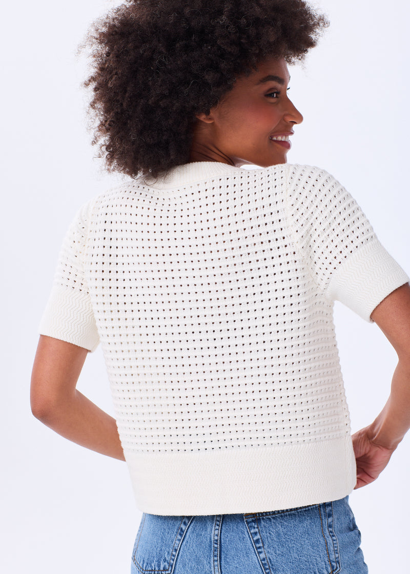The Cotton Crochet Cardigan