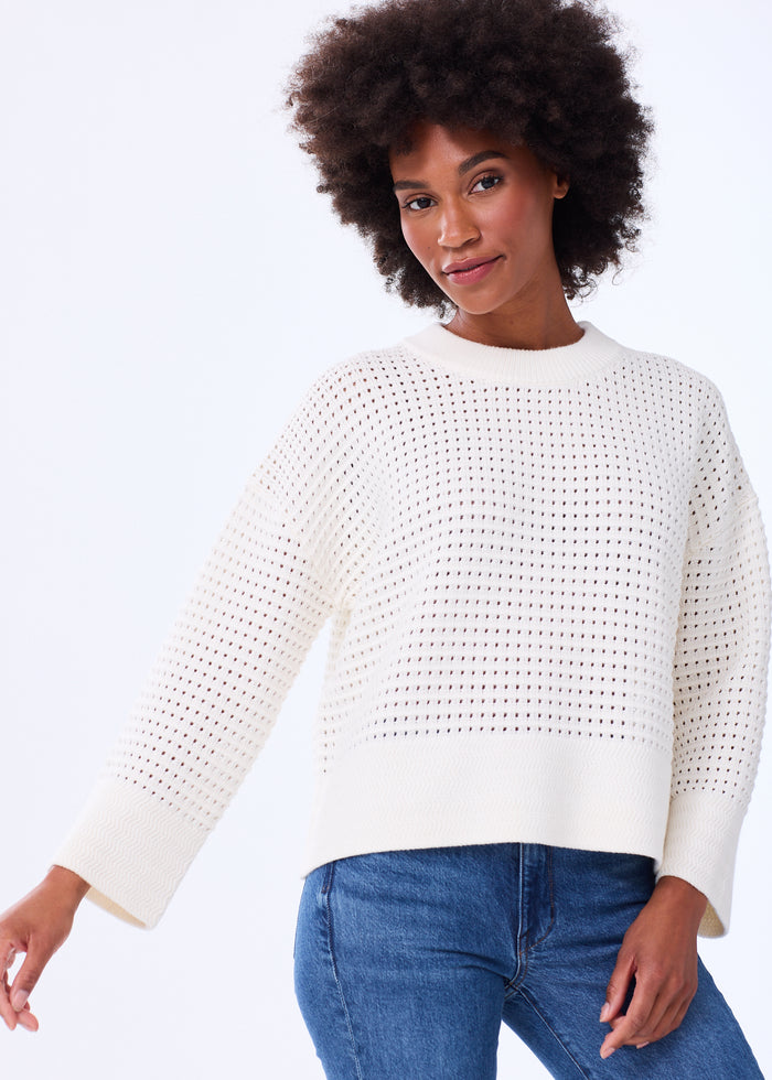 The Cotton Crochet Pullover