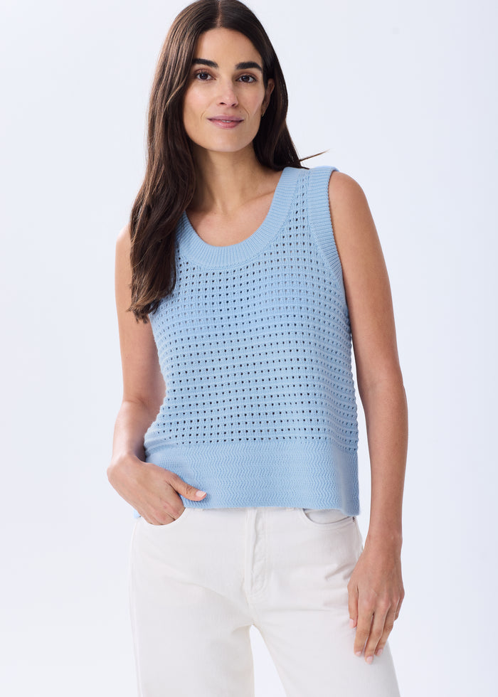 The Cotton Crochet Tank
