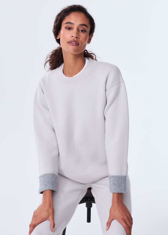 The Double Faced Crewneck Sweater