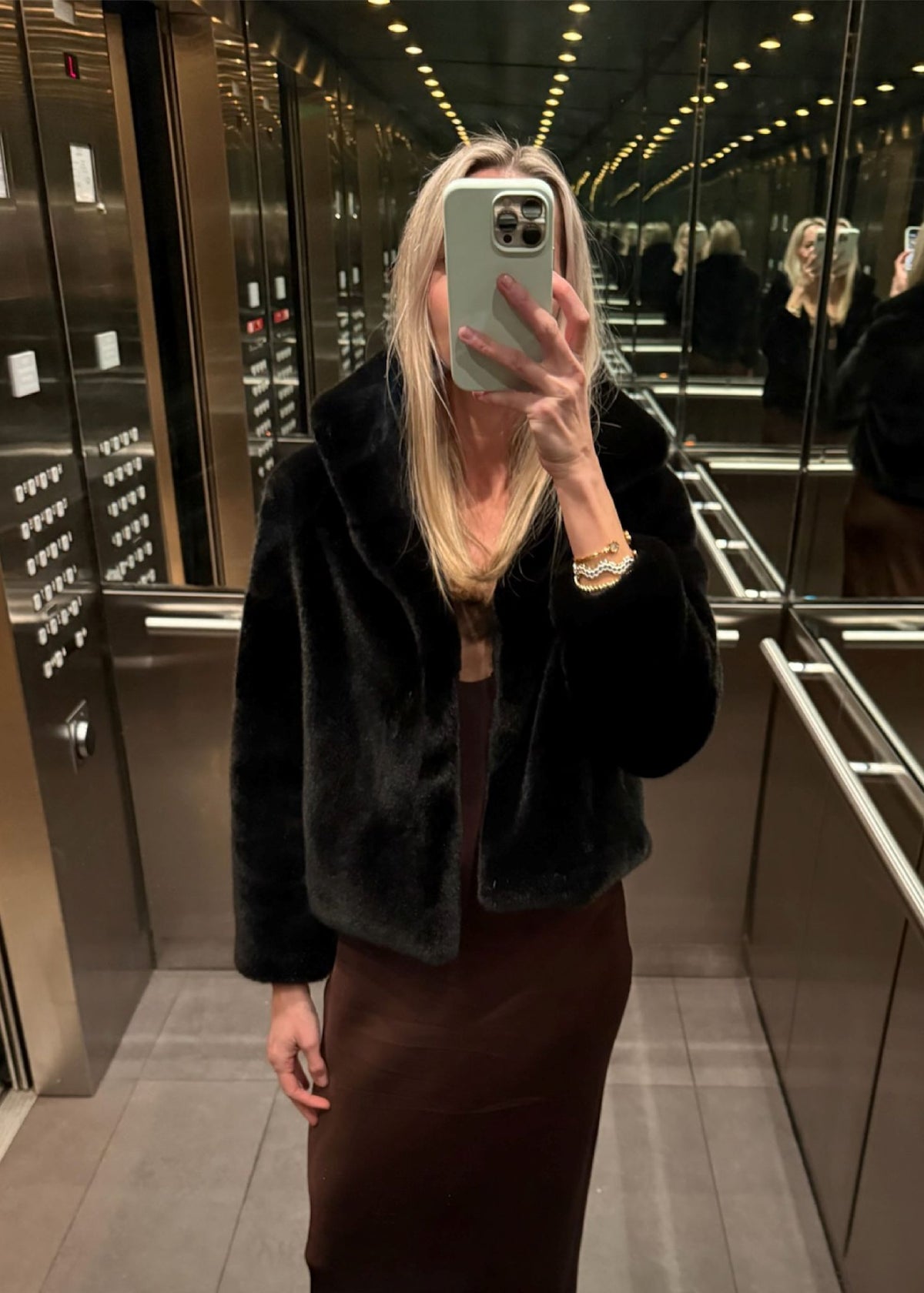 The Faux Fur Jacket - Discontinued Color