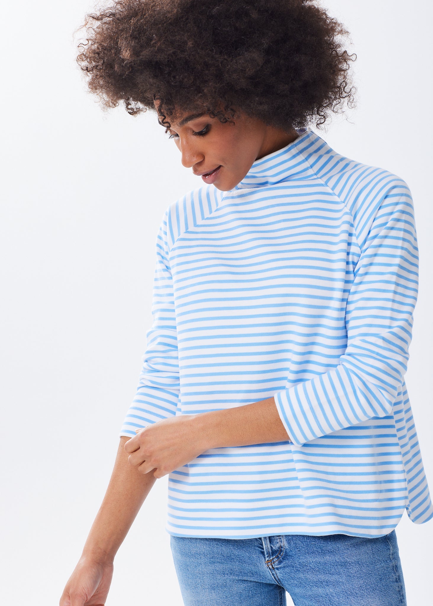 売れ筋商品|||スティーブ マデン ニット&セーター アウター レディース Women's Indie llic Mock-Neck Sweater Whisper White Women's Long Sleeve Sweater Cable Knit V Neck Top Drop