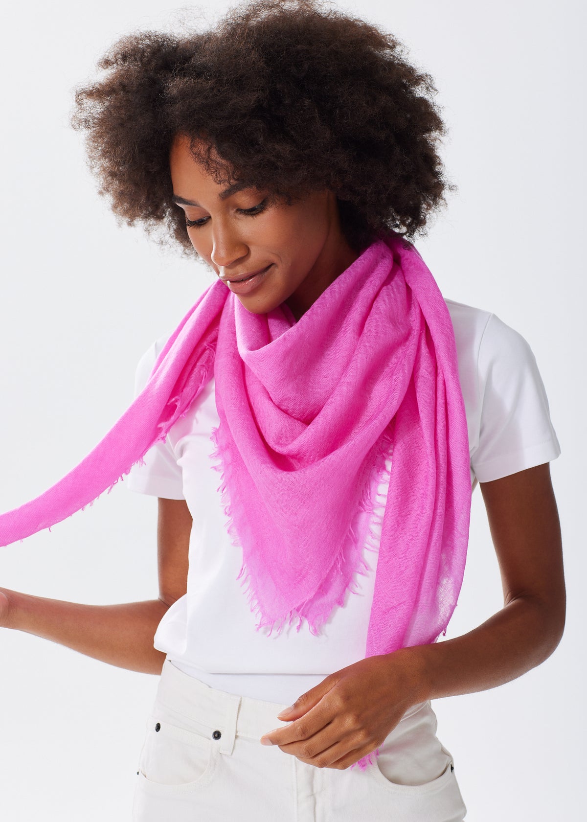 The Lightweight Cashmere Scarf