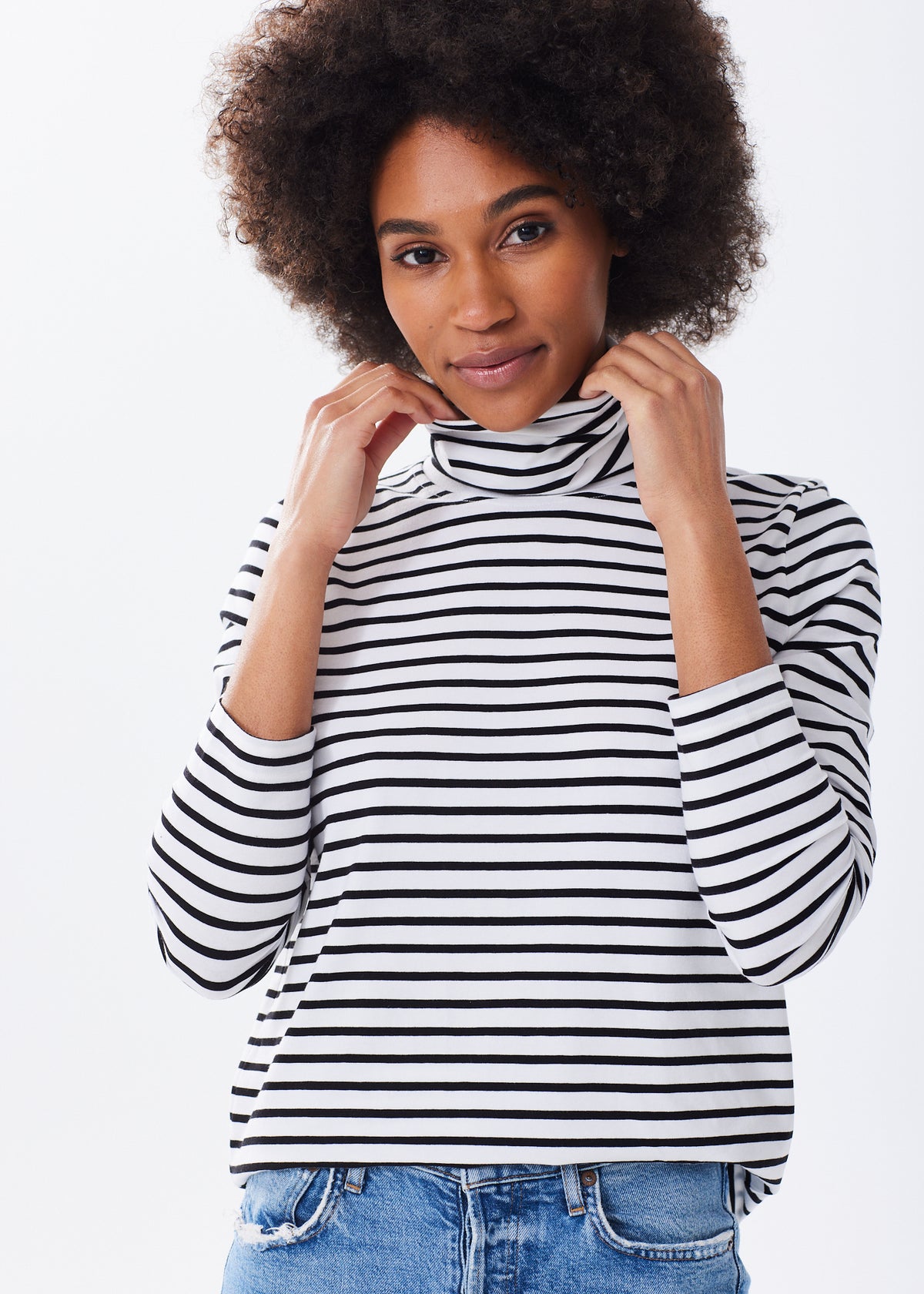 Women s Buttery Soft Striped Turtleneck Alice Walk women-s-buttery-soft-striped-turtleneck-alice-walk