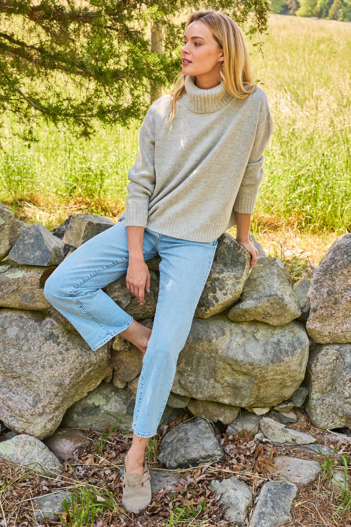 The Ribbed Turtleneck - Discontinued Style