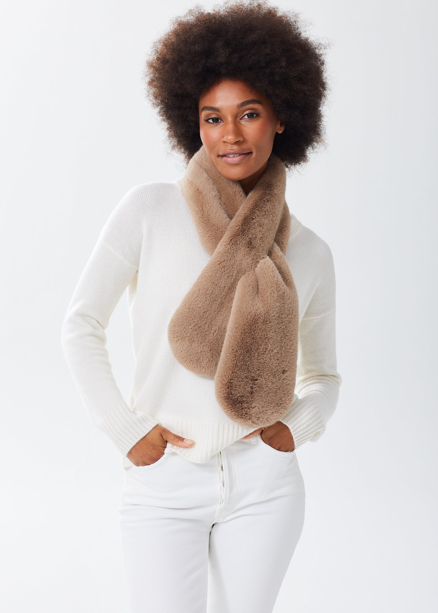 Fur collar wrap hotsell