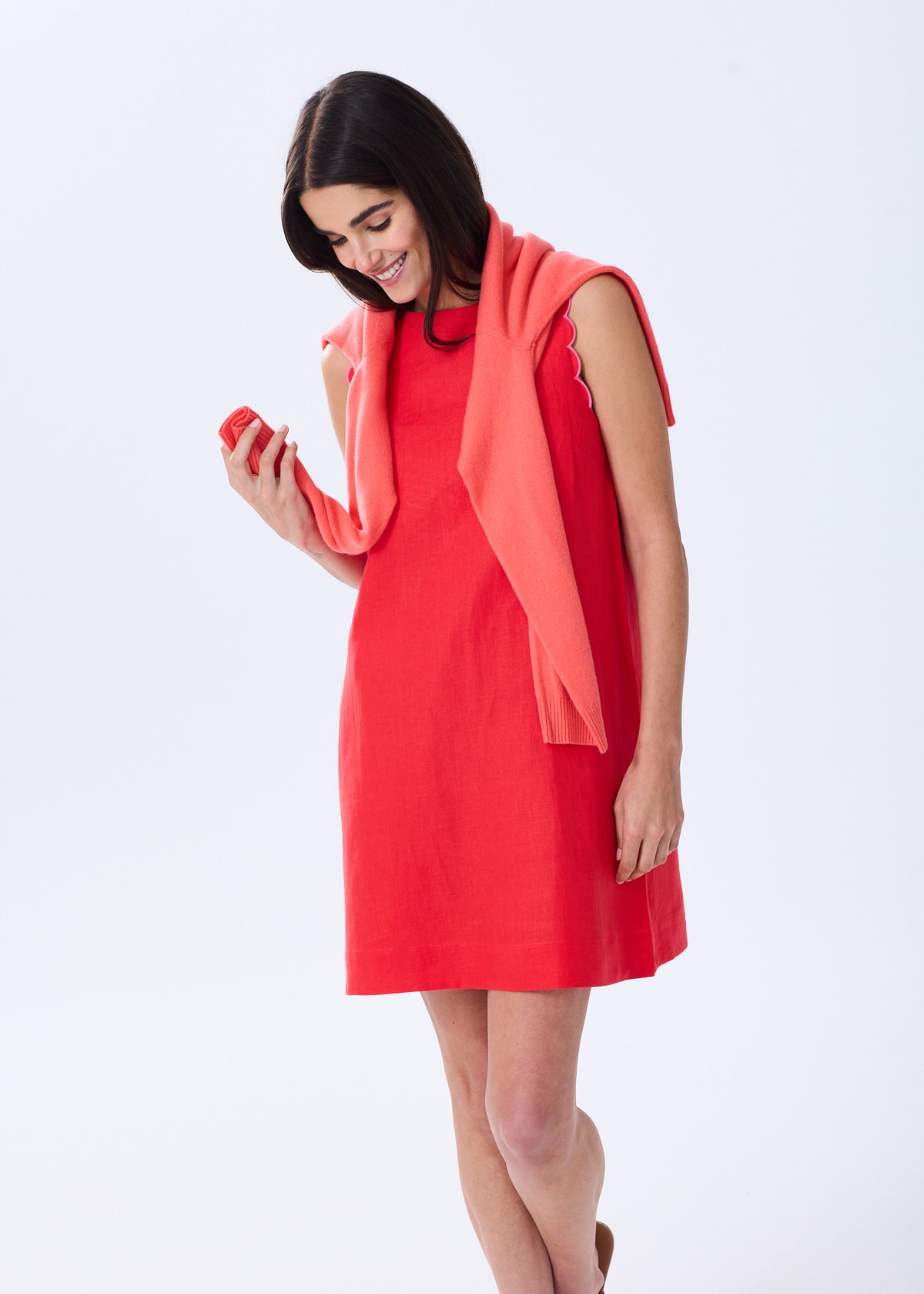 The Linen Shift Dress