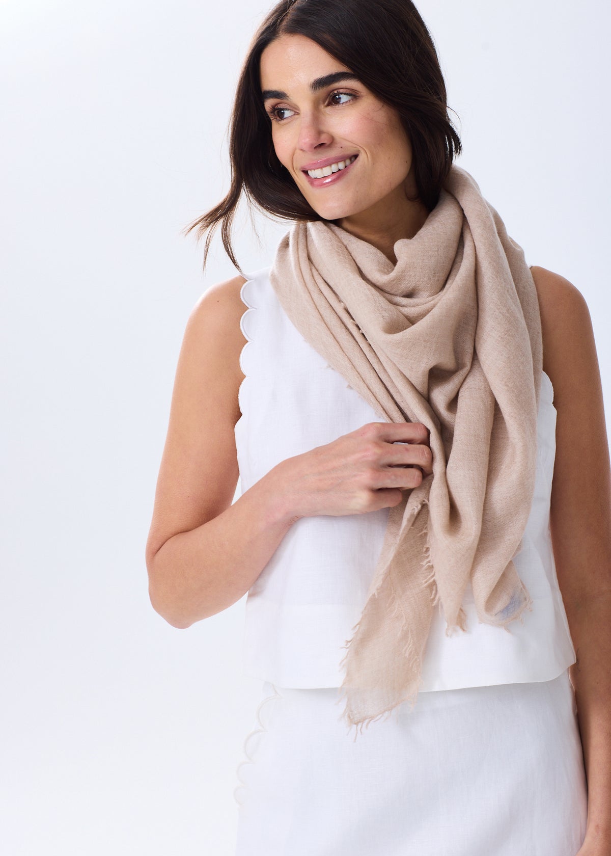 The Lightweight Cashmere Scarf