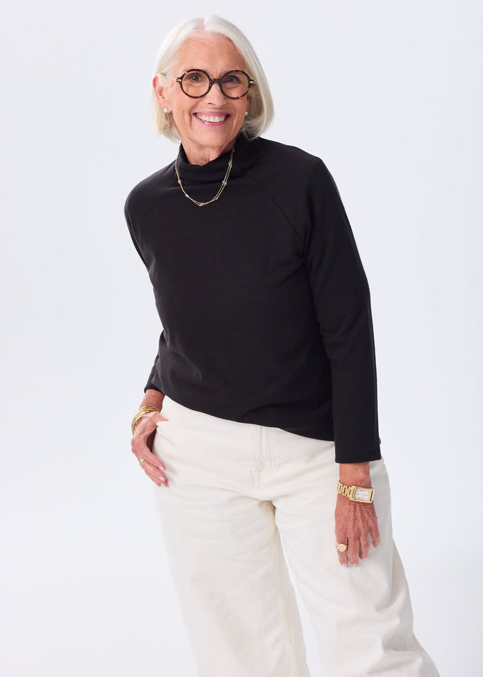 The Mock Neck Sweatshirt - Discontinued Style