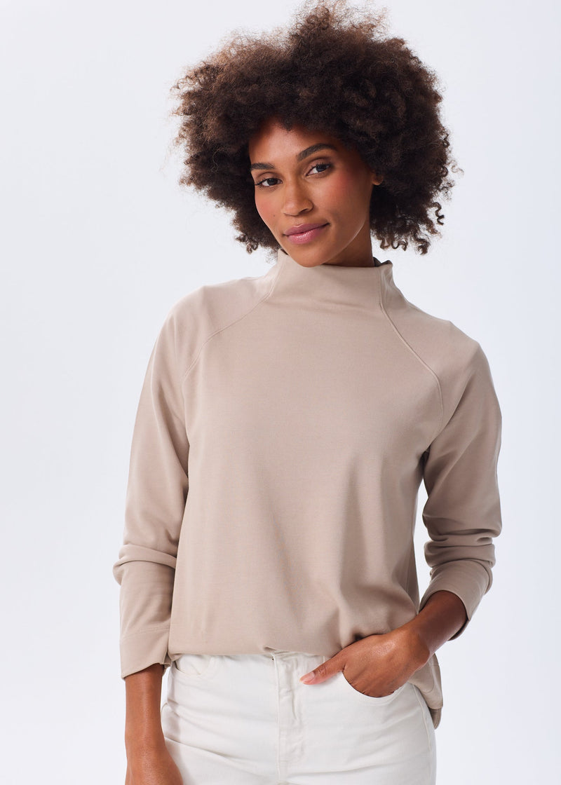 The Mock Neck Sweatshirt - Discontinued Colors