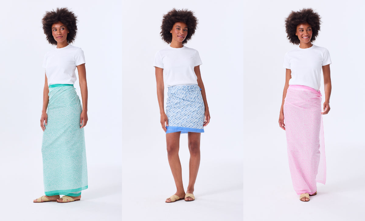 The Cotton Wrap / Pareo - Watercolor "Sets"