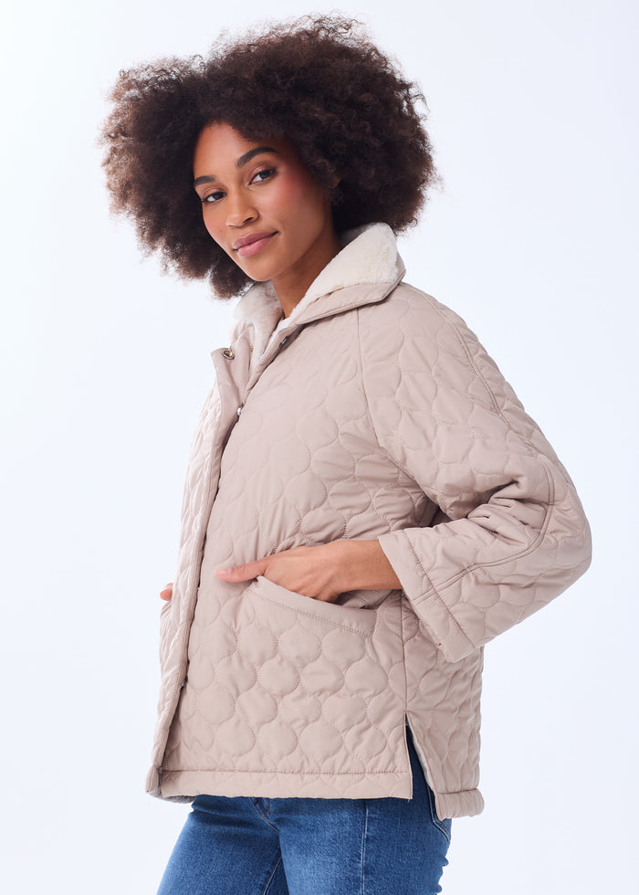 The Quilted Car Coat