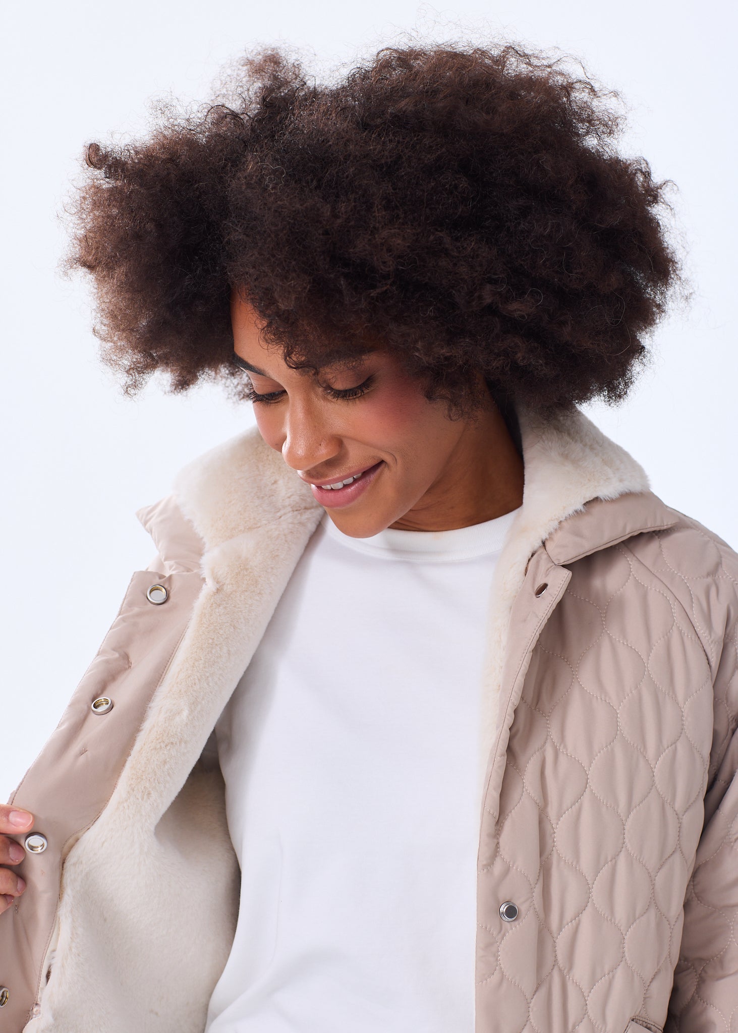 The Quilted Car Coat – Alice Walk