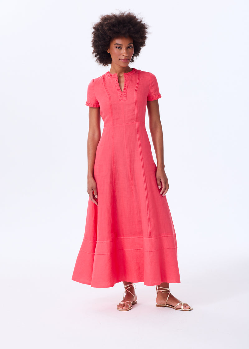 The Paneled Ramie Dress