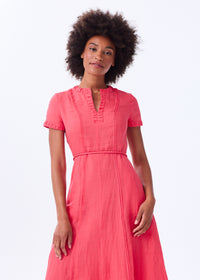 The Paneled Ramie Dress