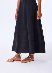 The Paneled Ramie Dress