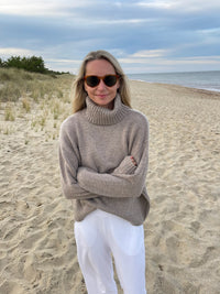 The Ribbed Turtleneck - Discontinued Style