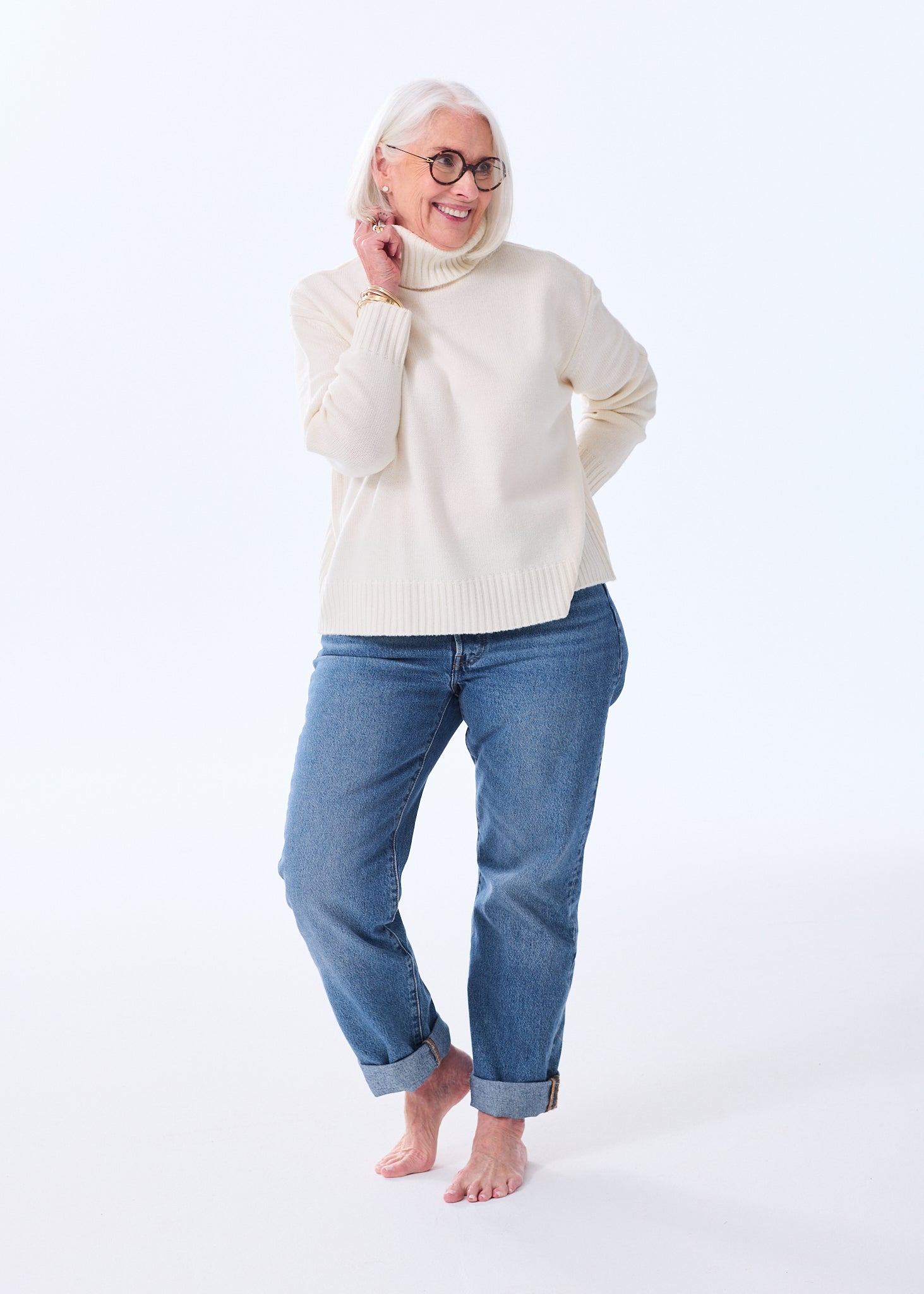 The Ribbed Turtleneck – Alice Walk