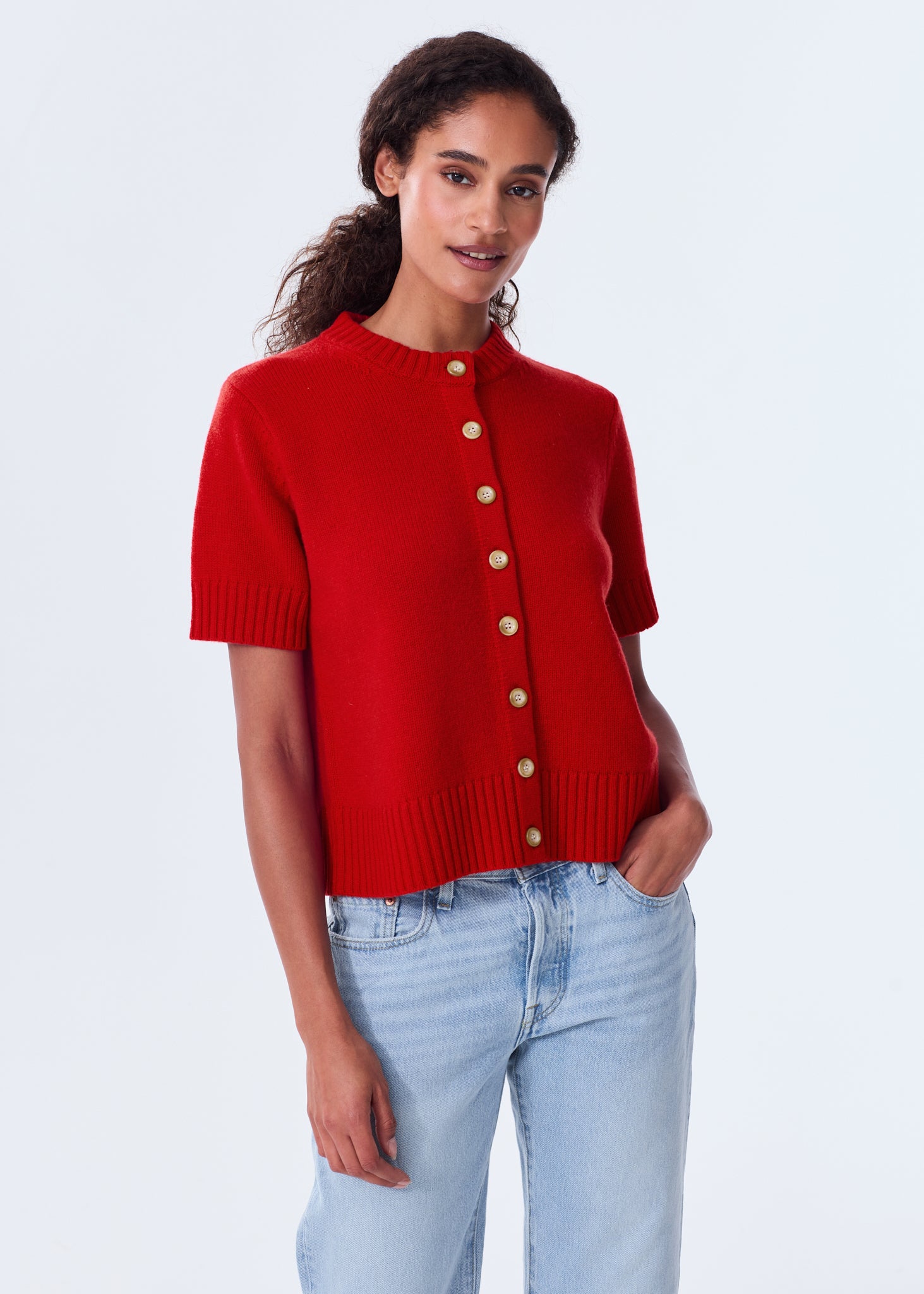 The Short Sleeve Cardigan – Alice Walk